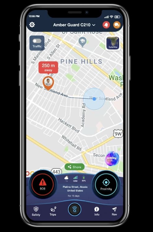 personal track dashboard
