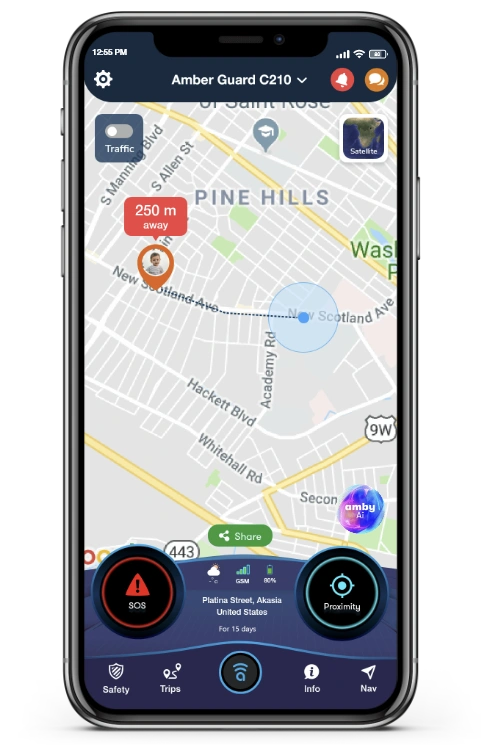 personal track dashboard